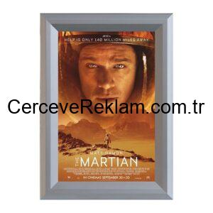Tik Tak Çerçeve - Gönye Köşe Düz Alüminyum Çerçeve - B2 50×70 32mm