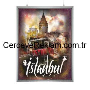 Tik Tak Çerçeve - Led Çerçeve A0 841X1189MM Tek Taraflı